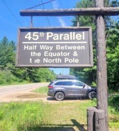 45th Parallel Sign Gaylord