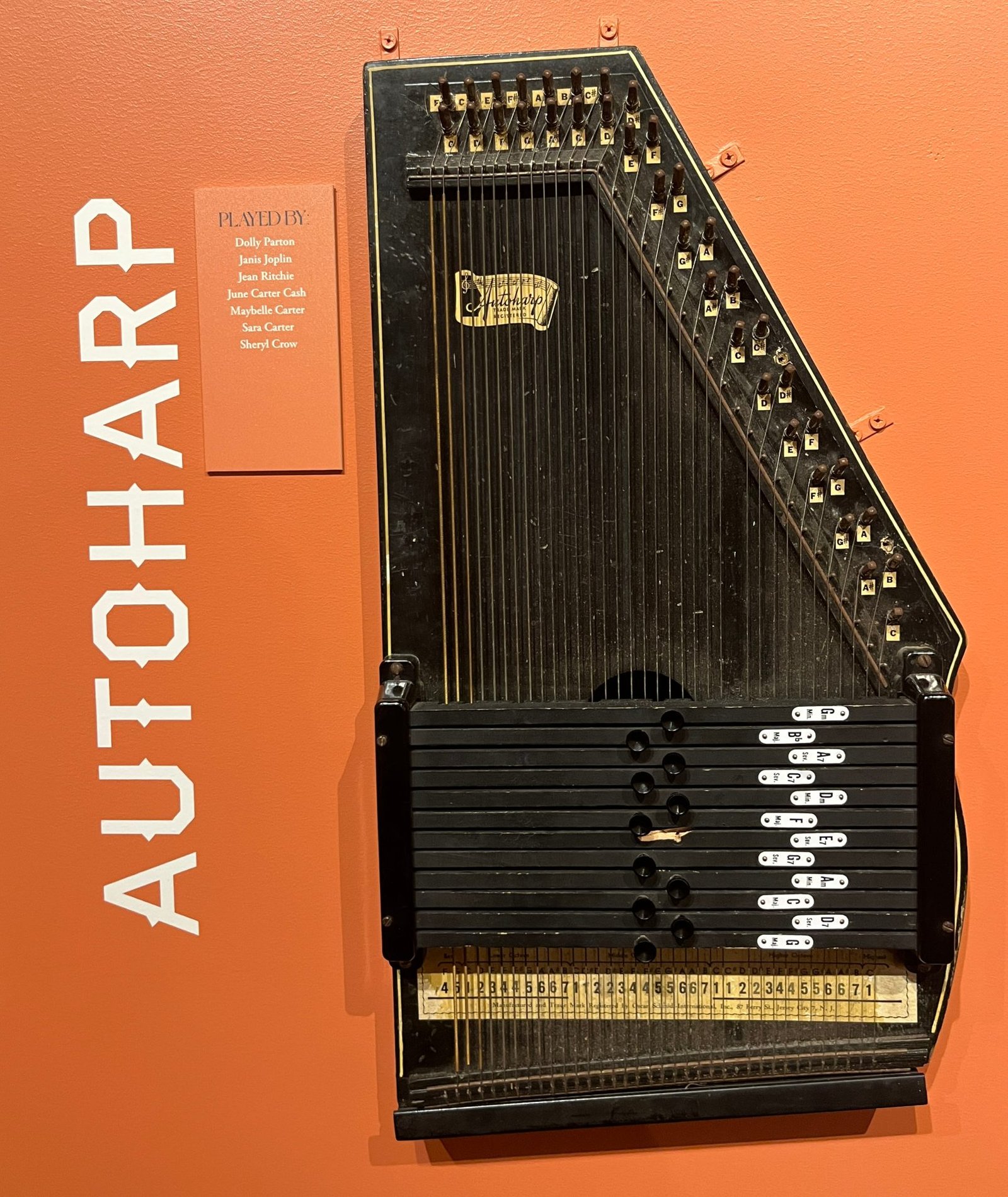 Grammy Museum autoharp