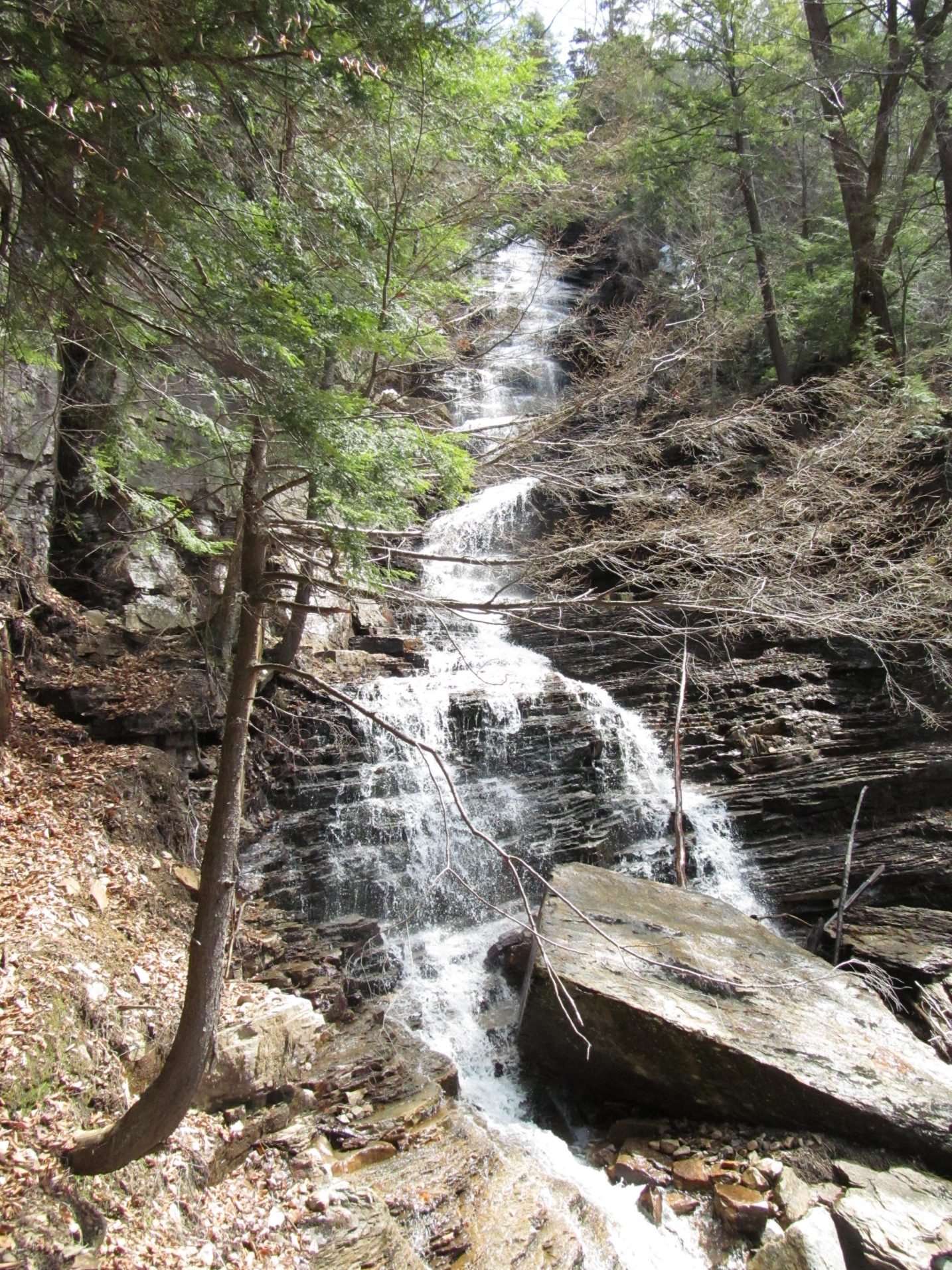 Lye Brook Falls - Manchester, Vermont