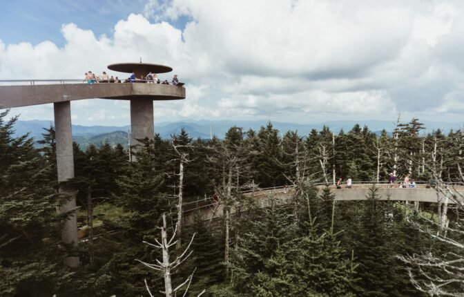 Clingmans Dome. Great Smoky Mountains National Park, Tennessee