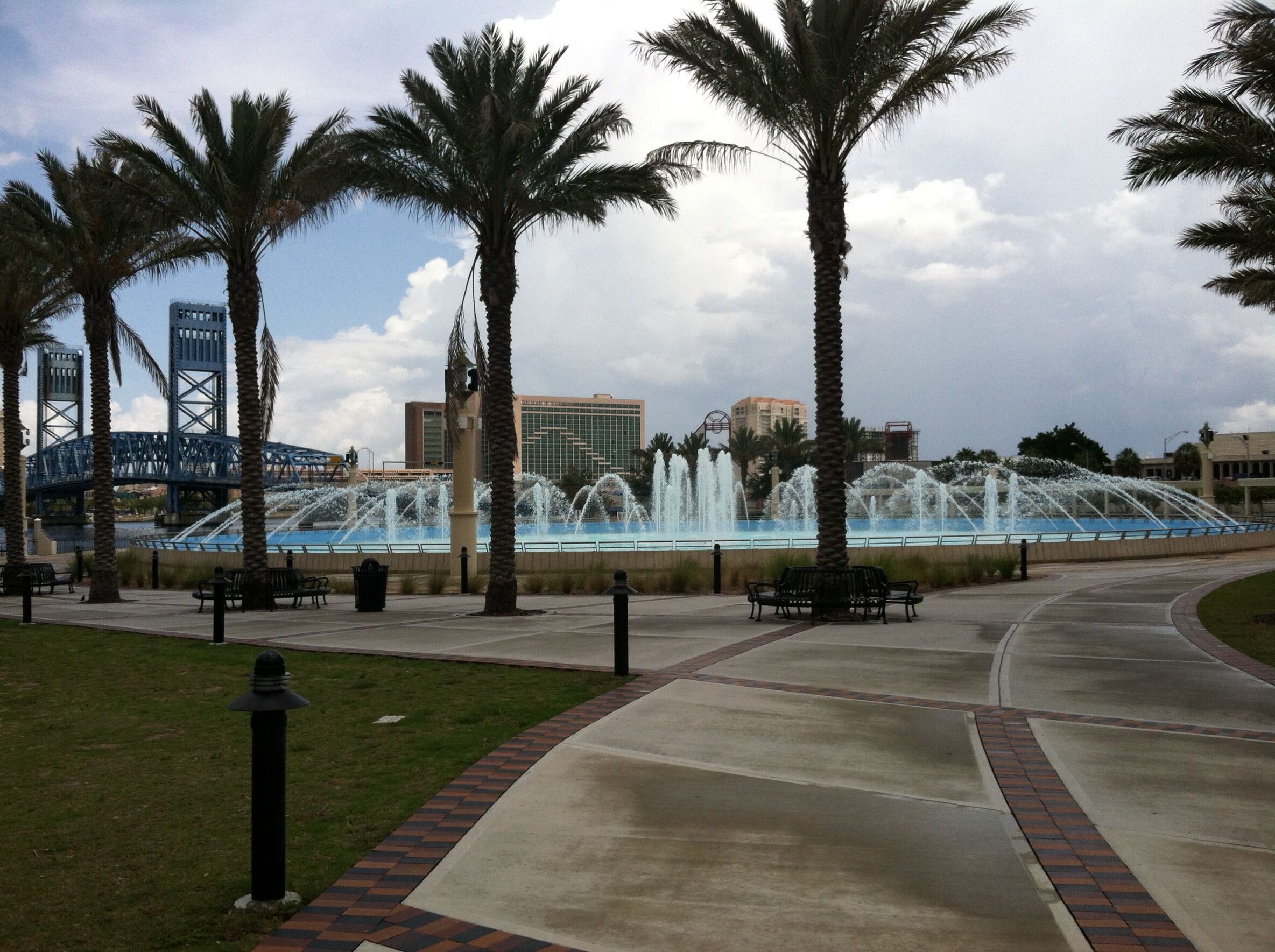 Friendship Fountain. Jacksonville, Florida.