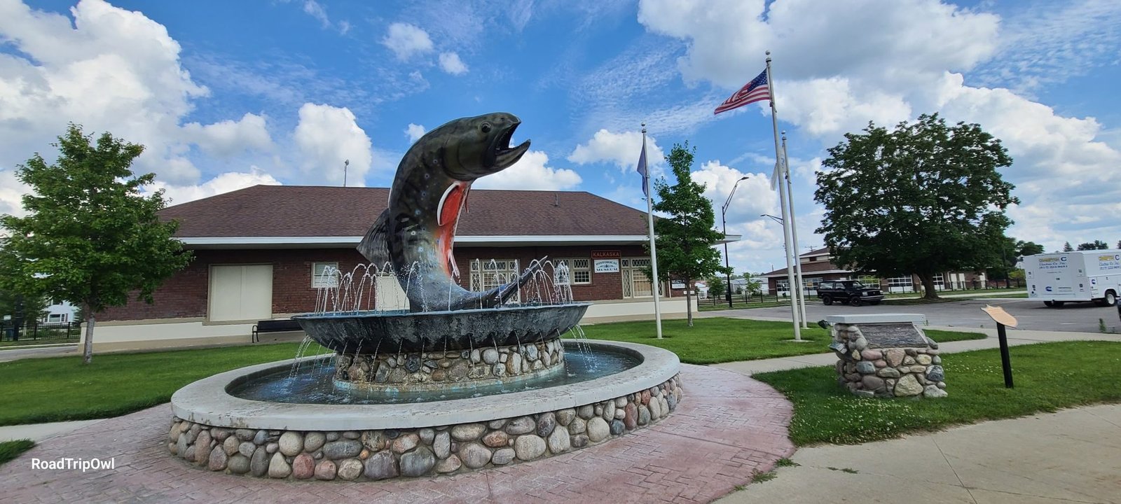 National Trout Memorial,Kalkaska, Michigan fish