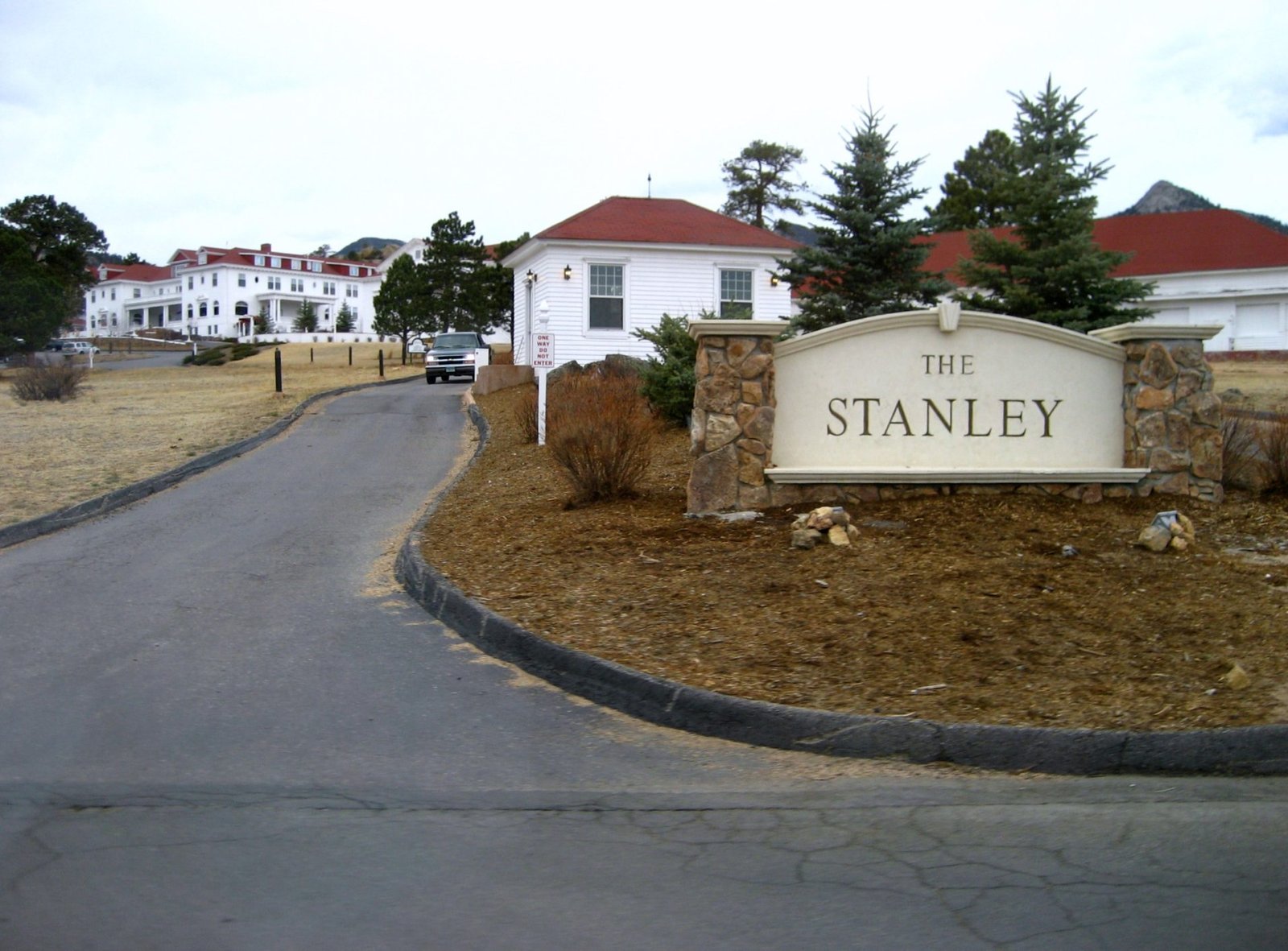 The Stanley Hotel Sign