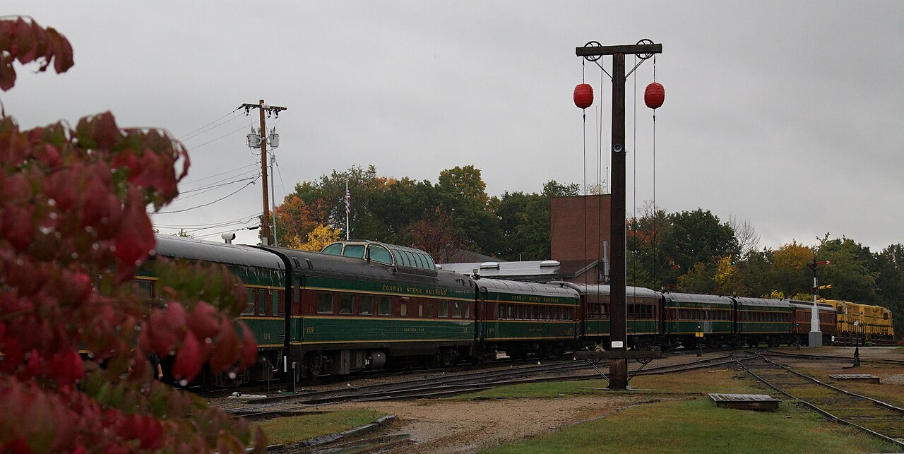 Conway Scenic Railway train