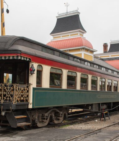 gertrude train at the station