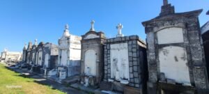 cemetery above ground