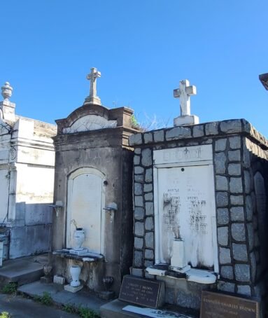 cemetery above ground