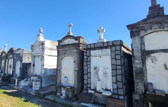 cemetery above ground