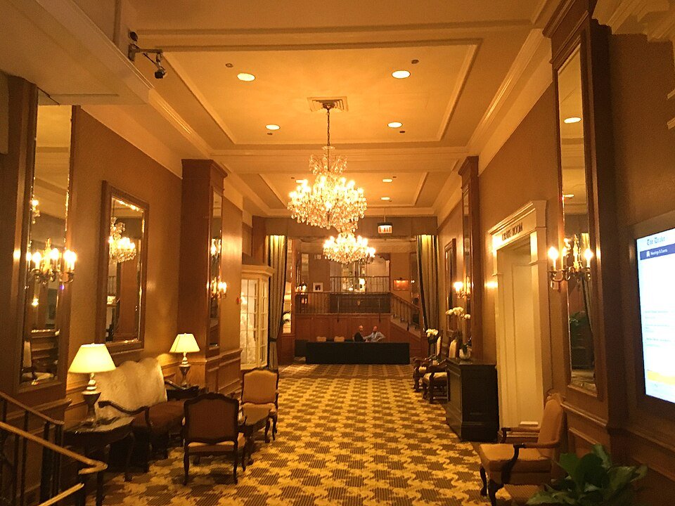 Drake hotel hallway