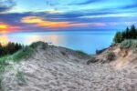 Sunset pictured rocks national lakeshore