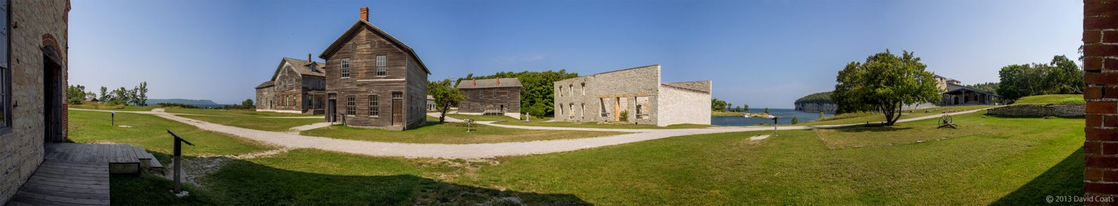 old houses at fayette historic state park