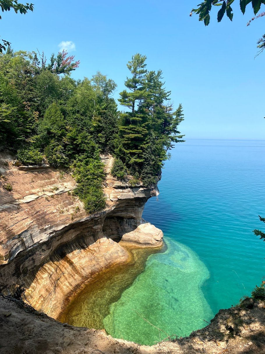 Lake Superior from Pictured Rocks National Lakeshore