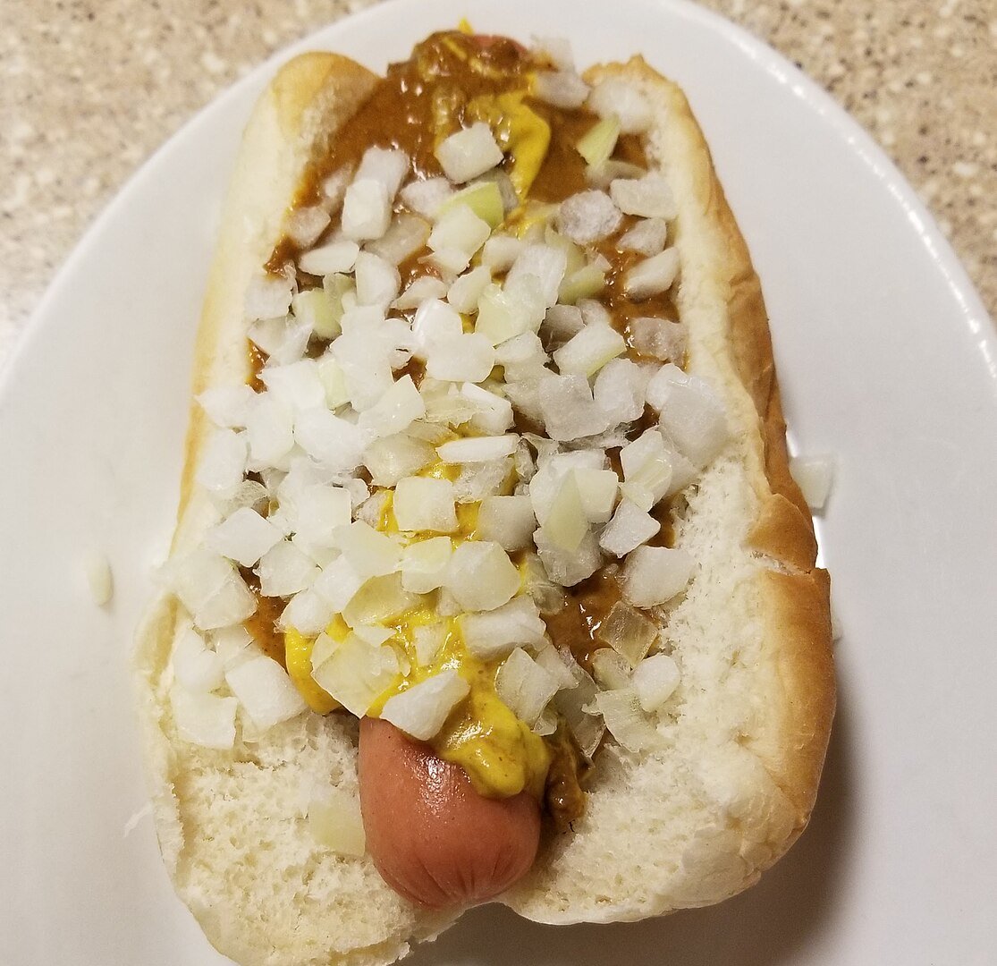 Detroit style Coney Dog