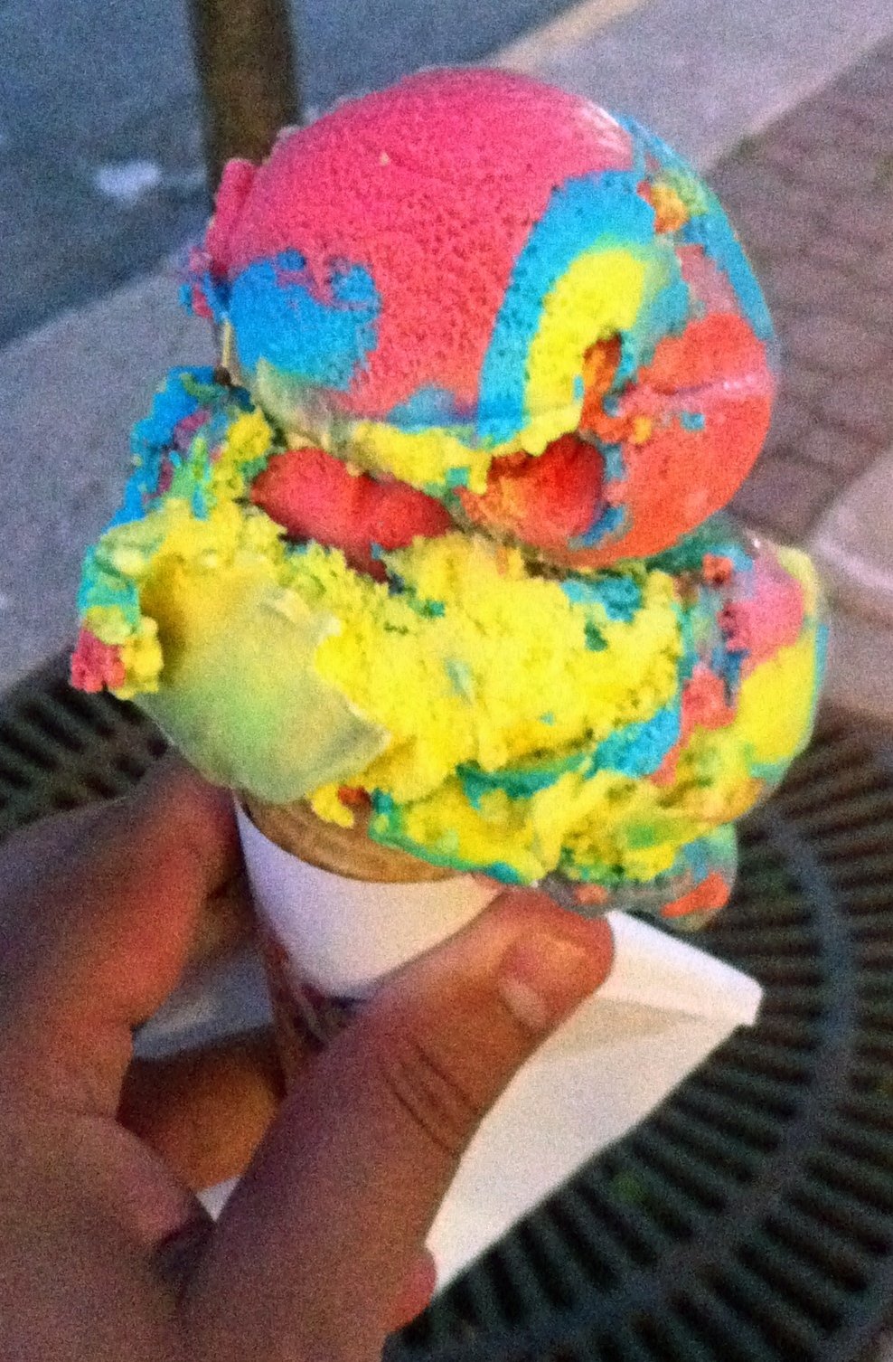 Superman ice cream