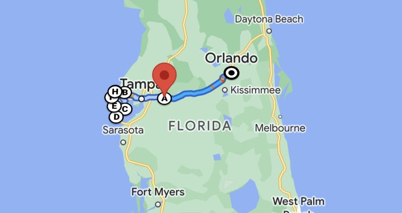 Get out of Orlando - Day Trip | Clearwater